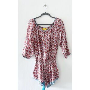 Roberta Roller Rabbit Bahia Niana Romper Size Small